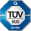 V OB CARE plníme do puntíku německé standardy kvality ISO 9001 společností TÜF SÜD.