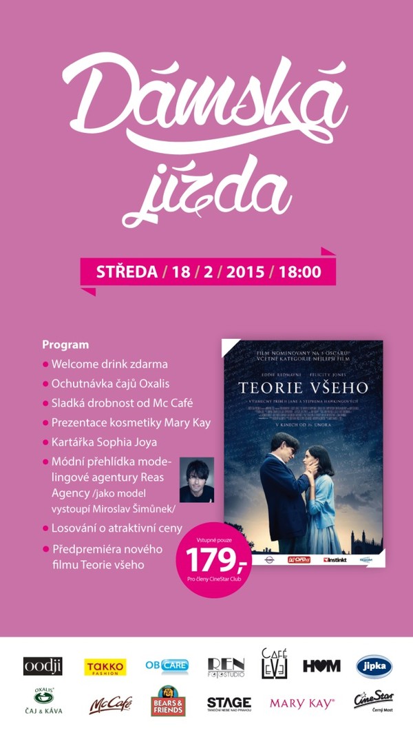 Dámská jízda 18.2., rozdáváme poukázky na konzultaci